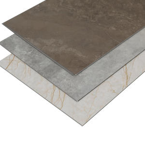 Suelo SPC de núcleo rígido, compuesto de piedra y plástico, resistente al agua, diseño moderno y liso, resistente al desgaste, con diseño gráfico. - Product Image 1