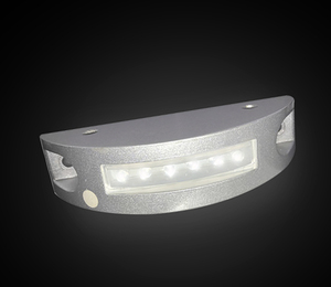 Luz de Señalización LED Solar de Media <span class=keywords><strong>Luna</strong></span> Impermeable con Sonido de Advertencia y Reflector Prismático de Alta Intensidad para Seguridad Vial - Product Image 4
