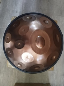 Custom 13 nota Aegean D-tone Bronce Handpan Set Profesional Drum <span class=keywords><strong>Hand</strong></span> Pan - Product Image 6
