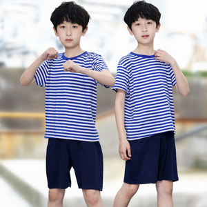 ชุดนักเรียนประถมแขนสั้นลายพรางสำหรับเด็กผู้หญิงและเด็กผู้ชายสำหรับกิจกรร<span class=keywords><strong>ม</strong></span>กลางแจ้ง - Product Image 2