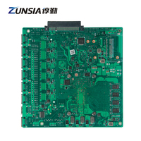 Zunsia alat jaringan 6LAN 1U, Firewall jaringan Intel Core i7 generasi 11 murah
