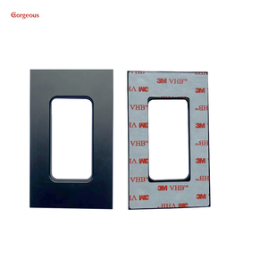 Maniglia Quadrata Autoadesiva per Porta Scorrevole in Vetro per Doccia Accessori per Porte Ferramenta in Alluminio - Product Image 4