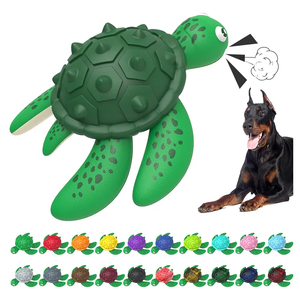Kinyu 2023 Thân Thiện Với Môi Không Thấm Nước Pet Vui Vẻ Đồ Chơi Cắn Chống Giấy Cao Su Rùa Biển Dễ Thương Tương Tác Âm Thanh Chó Đồ Chơi Sang Trọng - Product Image 1
