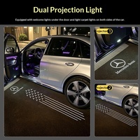 Nouvelle Projecteur de Lumière de Bienvenue pour Portière de Voiture Classe C 260, Classe E E300, GLC/GLB, GLE, GLS, Classe S – Fabriqué en Chine