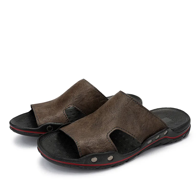 चमड़े के जूते पुरुषों के लिए समर बीच चप्पल पुरुषों के फ्लैट चप्पल सैंडल पुरुषों के लिए सबसे अधिक बिकने वाले उत्पाद
