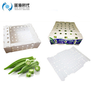 Stackable <span class=keywords><strong>Corflute</strong></span> Cherry Pick Thùng Container Sóng Nhựa Trái Cây Lug Hộp Cherry Chọn Xô Thu Hoạch Totes Cho Orchard - Product Image 2