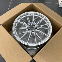 Jantes Viaol personnalisées forgées à rayons croisés directionnels 20 21 22 5x112 5x114.3 5x120 compatibles avec BMW M850i Audi RS