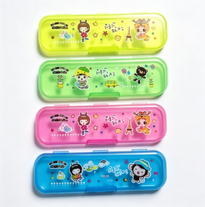 Wholesale OEM Customizable Big Capacity Cute Colored Pencil Case Box <b>Bag</b> for Kids - Product Image 6
