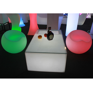 <span class=keywords><strong>เก้าอี้</strong></span>โต๊ะ LED สีสันสดใสพร้อม<span class=keywords><strong>บาร์</strong></span>ยาวชาร์จแบตเตอรี่ใช้ได้กับร้านอาหารกลางแจ้งบาร์การประชุมเชิงปฏิบัติการอพาร์ทเมนท์ - Product Image 6