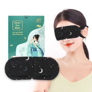 Yeni tek kullanımlık rahatlatıcı uyku göz maskesi anında kendini ısıtma sıcak Compress s uyku nemlendirici buhar göz maskeleri