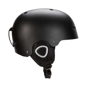 Casco de esquí para adultos, blanco y negro, ajustable, unisex, para snowboard y ciclismo - Product Image 4