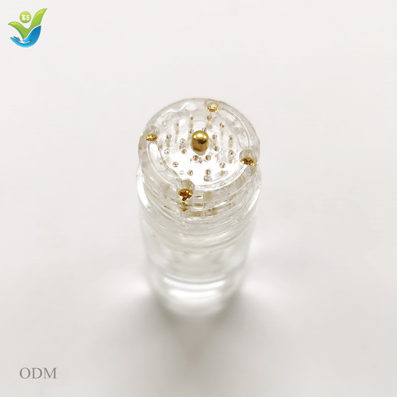 Фирменная медицинская титановая позолоченная 24 к Марка derma, уход за кожей, отбеливание, удаление морщин, микро-игла derma stamp