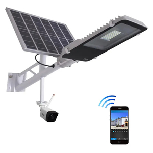 Outdoor Security Flashing <b>Light</b> Camera <b>Switch</b> <b>Remote</b> Control Solar Street <b>Light</b> MPPT Controller 150 Coverage 3-7m Mounting Solar - Product Image 4