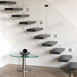 Escalera Flotante Moderna <span class=keywords><strong>de</strong></span> Hormigón Reforzado con Fibra <span class=keywords><strong>de</strong></span> Vidrio Personalizada Prima, Ecológica, Duradera, con Características Ignífugas - Product Image 6