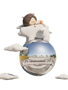 Personalizable al aire libre <span class=keywords><strong>Mei</strong></span> Chen oso escultura tarjeta de red roja IP fibra de vidrio acero resina artesanía Animal paisaje centro comercial pared escalada - Product Image 4