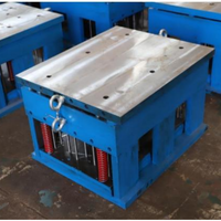Machine de fabrication de couvercle de trou d'homme en plastique de 12 pouces x 12 pouces Presse hydraulique avec système de chauffage Servo System Pressure Vessel Mold Press