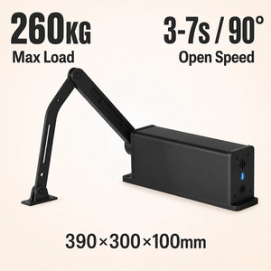 Ouvre-porte automatique DC24V 60W avec capacité de charge de 260 kg et système anti-pincement pour cours et portails résidentiels - Product Image 3