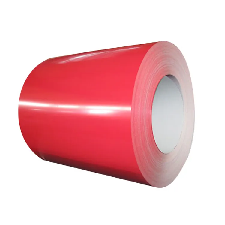 Bobina de aço do recipiente ppgl ppgi, bobina dx51 d de aço galvanizada revestida da cor personalizada pré-pintada de aço galvanizado