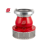 Filter Hisap Air Pemadam Kebakaran Pabrik, Saringan Air 4 Inch 5.5 Inch Storz BSRT GOST, Sistem Selang Filter Pemadam Kebakaran
