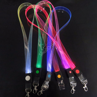 Lanière lumineuse LED personnalisée pour événements et promotions, articles avec logo