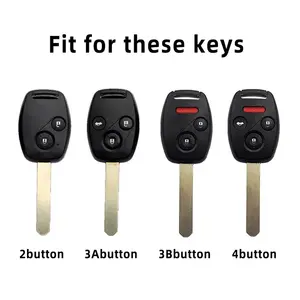 2/3/4 Taste TPU Shell Fob für Honda CRV CR-V <span class=keywords><strong>Pilot</strong></span> Insight Ridge line Accord Civic Auto Remote Key Case Abdeckung Schlüssel bund Zubehör - Product Image 2
