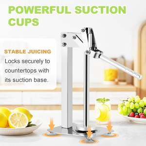 <span class=keywords><strong>Presse</strong></span>-agrumes et pilon à noix 2 en 1, pressage rapide et facile, <span class=keywords><strong>presse</strong></span>-agrumes robuste pour oranges, citrons verts et citrons - Product Image 2