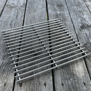 EU Custom Stainless Steel BBQ <b>Wire</b> Rack Cooking Grates Hibachi Top - Product Image 1