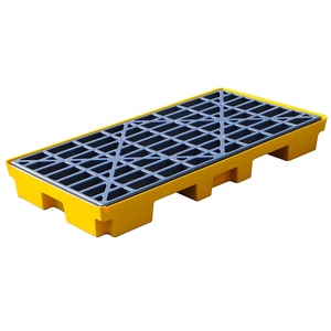 ถาดบรรจุสารเคมีพลาสติกแบบมีช่องระบายน้ำ2ช่อง - Product Image 5