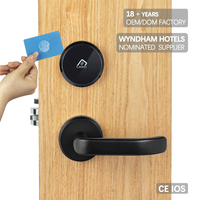 Grado superior 304 Acero inoxidable puro sin llave electrónico RFID CE FCC certificado SISTEMA DE Hotel cerradura de tarjeta cerradura inteligente