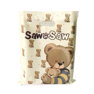 Custom Printed Packaging Die Cut <b>Bags</b> Plastic Handle Shopping <b>Bags</b> Durable Packaging for <b>Clothing</b> Stores and Gift Shops - Product Image 5