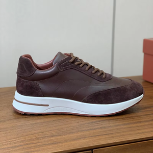 Zapatos de Diseñador de Lujo, Estilo Europeo, para Parejas, Marca de Moda, Otoño Invierno, Nuevos Zapatos Casuales de Moda, de Gamuza Vacuna, de Suela Gruesa y Baja - Product Image 5