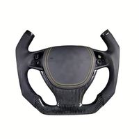 Volant sport en fibre de carbone forgée pour BMW F10 F11 F07 F06 F12 F13 LCI M F30 F31 F32 F33 F36 F80 M3 F82 M4 M5 G30 X E