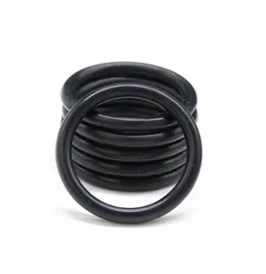 CS 2mm NBR O Ring guarnizione guarnizione nero Nitrile Butadiene gomma distanziatore resistenza all'olio rondella forma rotonda
