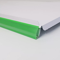Étagère en plastique PVC personnalisée étiquette de prix porte-étiquette bande de données présentoir pour étagères de supermarché pour fournitures de supermarché