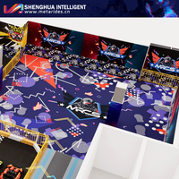 Zona de Juegos de Realidad Virtual en Interiores para 2 Jugadores, FPS en Línea, roblox, Simulador de Escuela Sakura, Defensa de Torres, Juego de Disparos de Realidad Virtual 9D, 360 Grados