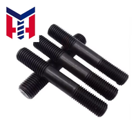 Factory Direct Iron Double-End Stud with Full Threads, Reliable Connection for Industrial Applications
