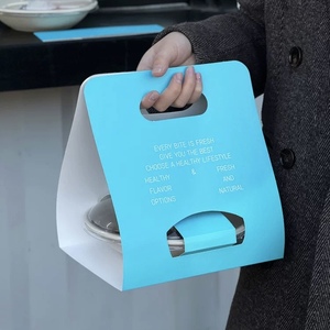 Bol en pulpe de <span class=keywords><strong>yaourt</strong></span> pour repas léger jetable imprimé de logo personnalisé à la mode pour les salades à emporter brassage à froid emballage de poche industrie alimentaire - Product Image 1