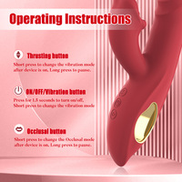 Masturbateur vibrant en forme de lèvres rouges, stimulateur vaginal, jouets sexuels pour femmes, vibrateurs lapin