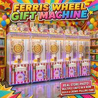 Machine de jeu à récompenses rotative à monnayeur, modèle Roulette de Carnaval, très populaire - Jeu de distribution de cadeaux pour parcs d'attractions pour enfants et adultes