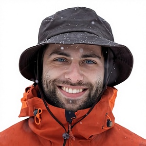 <b>Waterproof</b> Windproof Fleece Lined Warm Winter Unisex Bucket Hat Outdoor Activities <b>Sunscreen</b> Quick Dry - Product Image 3