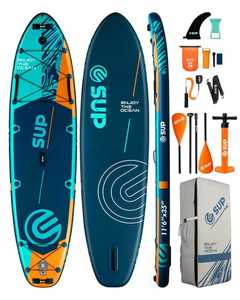 ESUP Dropshipping - Planches à <span class=keywords><strong>pagaie</strong></span> gonflables super larges de 35 pouces - 11'6 - Super stable - Tout usage - <span class=keywords><strong>Planche</strong></span> à <span class=keywords><strong>pagaie</strong></span> pour <span class=keywords><strong>2</strong></span> <span class=keywords><strong>personnes</strong></span> - Product Image 1