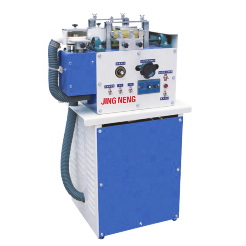 Двухсторонняя шлифовальная машина для кромок кожаного ремня, пылесборник, полировальная машина для кромок кожи