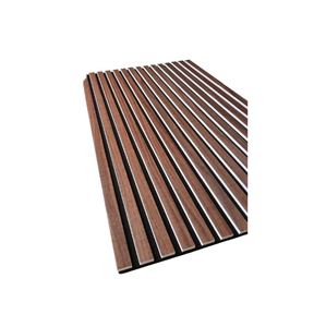 Chất Lượng Cao Slatted Bằng Gỗ Acoustic Panel-Óc Chó Mật Độ Trung Bình Firbreboard Âm Thanh Sâm-up Gỗ Veneer Cho Nhà Theatre Studio - Product Image 5