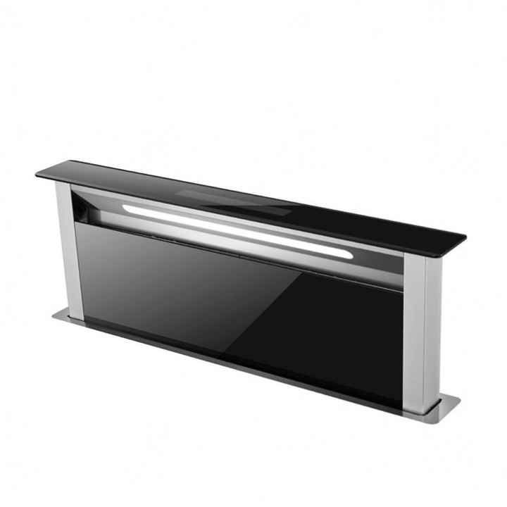 Wholesale Kitchen Chimney Downdraft Extraction SystemStainless Steel  Automatic Lifting System Range Hood