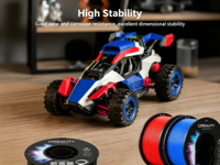 Filament ABS Creality CR pour imprimantes 3D, matériau d'impression durable pour prototypes et pièces fonctionnelles