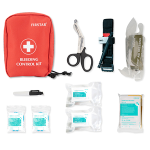 FIRSTAR Trousse de premiers secours <span class=keywords><strong>portable</strong></span> d'extérieur, kit de contrôle des saignements, sacs de sauvetage pour traumatismes d'urgence - Product Image 2