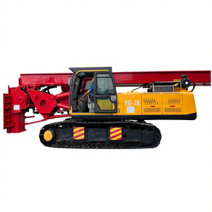YUGONG Manufacturer 25m 30m CFA Bore <strong>Pile</strong> <strong>Hydraulic</strong> Rotary Piling Rig Piling <strong>Machine</strong> - Product Image 1