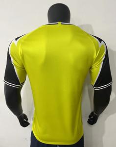 <span class=keywords><strong>Ensemble</strong></span> de survêtement de football rétro <span class=keywords><strong>Dortmund</strong></span> Vintage Kit, maillot de football 100% polyester, séchage rapide, imperméable, extensible, service OEM - Product Image 3