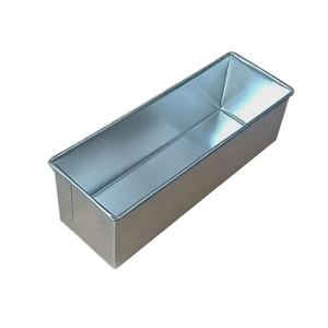 300x100x100mm Aluminum Rectangle Pullman Loaf Pan <strong>Cake</strong> <strong>Tin</strong> - Product Image 1
