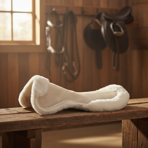 Produit en promotion : Coussin de <span class=keywords><strong>selle</strong></span> équestre haut de gamme en <span class=keywords><strong>gel</strong></span>, arrondi, antidérapant et absorbant les chocs, personnalisable en usine, pour animaux de compagnie - Product Image 1